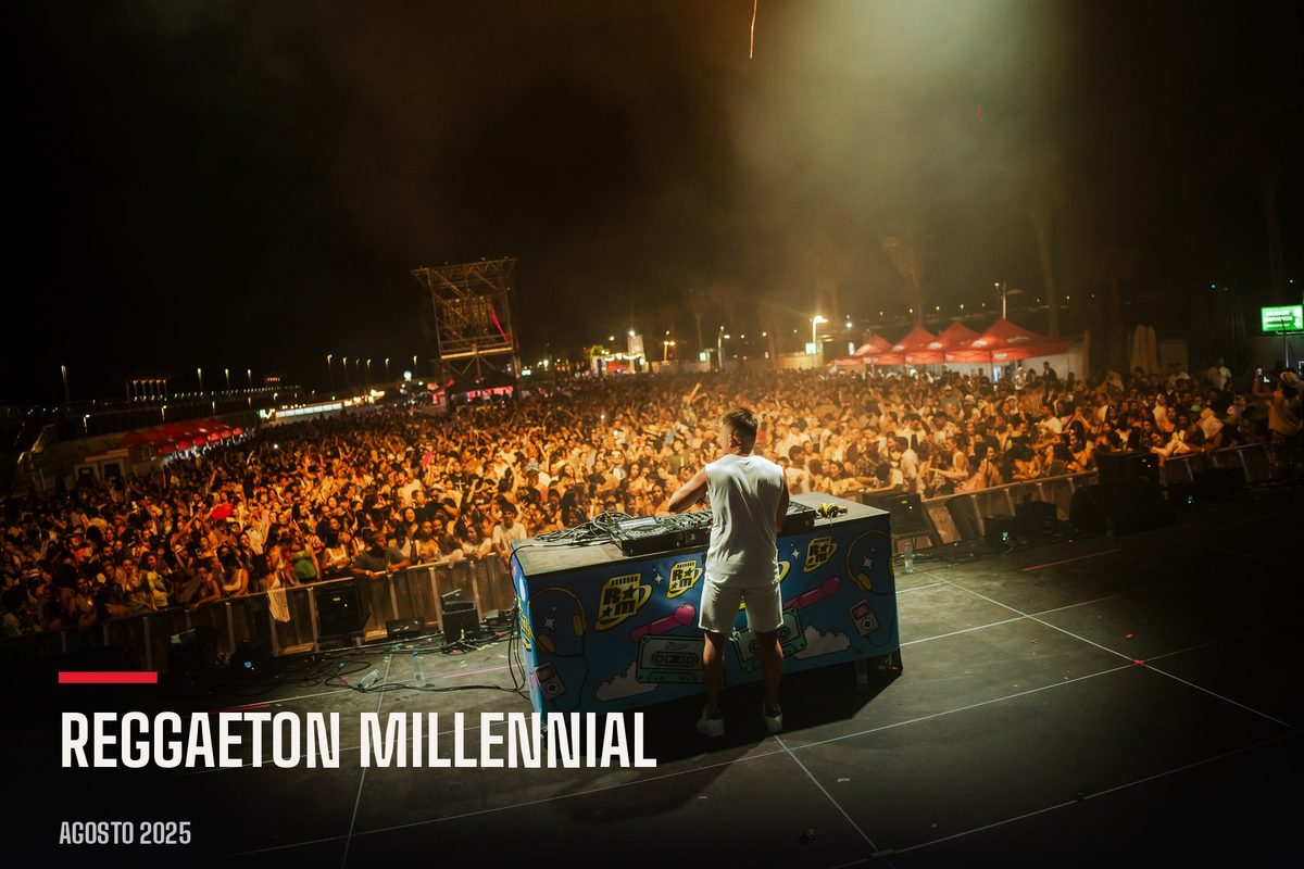 Cristian Gil en Reggaeton Millennial, agosto de 2025